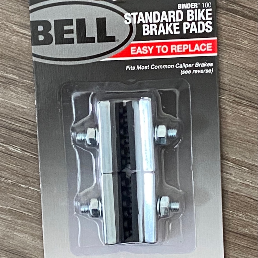 Bell Sports  Binder 100  Rubber  Bike Brake Pads
